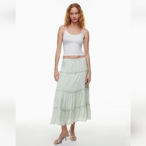Aritzia Wilfred Damasque Skirt XS